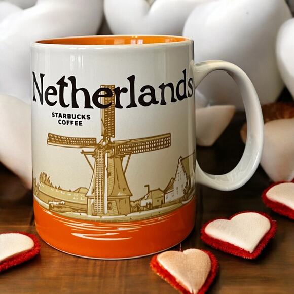 Starbucks Netherlands Mug 16oz Global Icon City Collector Series 2014 – EUC - Picture 1 of 6